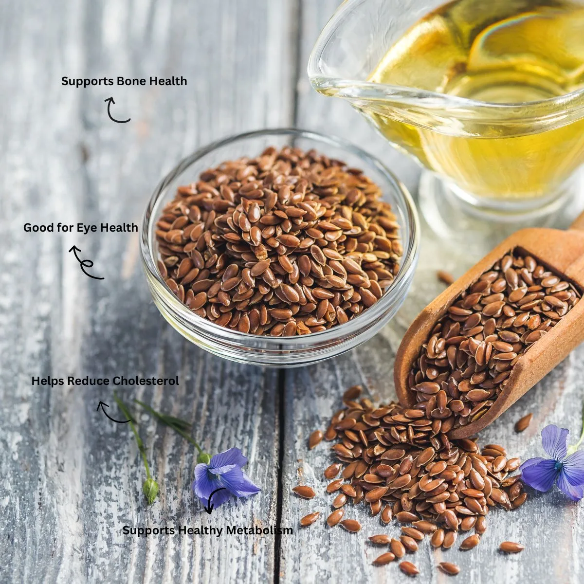Organic Flax Seeds (100% Imported) Organic Flax Seeds (100% Imported)